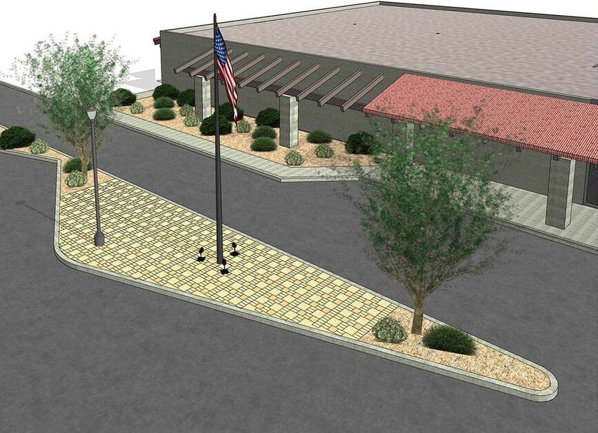 Layout of Free Clinic of Simi Valley Buy A Brick Campaign